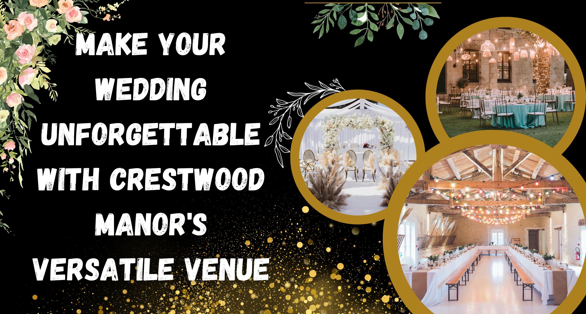 A Seamless Wedding Experience How Crestwood Manor's Garage Door Creates a Cohesive Event Space for Your Wedding